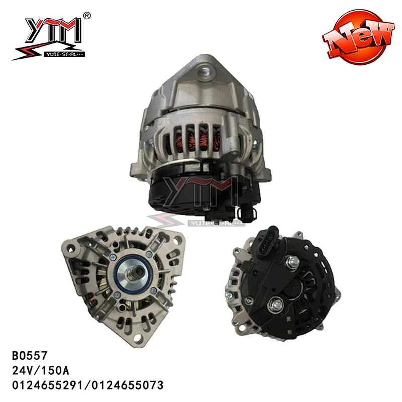 24V 150A Alternator BOSCH 0124655073, 0124655291, 0124655292 MERCEDES-BENZ 0001505350, 0001507250, A0001505350, A0001507250