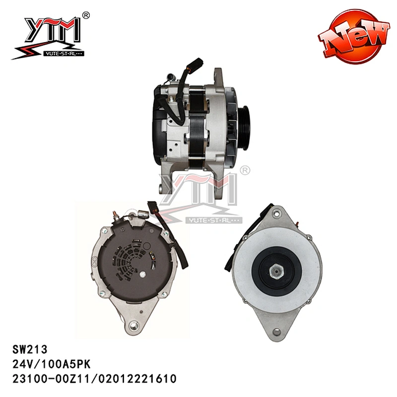 24V 100A 5PK 02012221610 23100-00Z11 SW213 ALTERNATOR FOR NISSAN