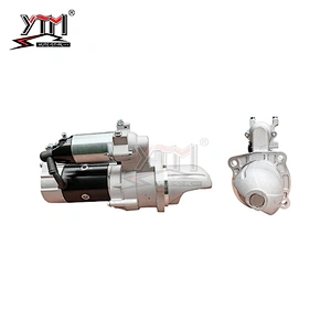 24V 10T 6.5KW 5.9 cummins air starter motor for excavator trucks  6BT5.9 6BT4.8 323911 3604677