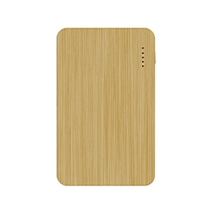 5,000mAh Bamboo Wireless Charging Powerbank