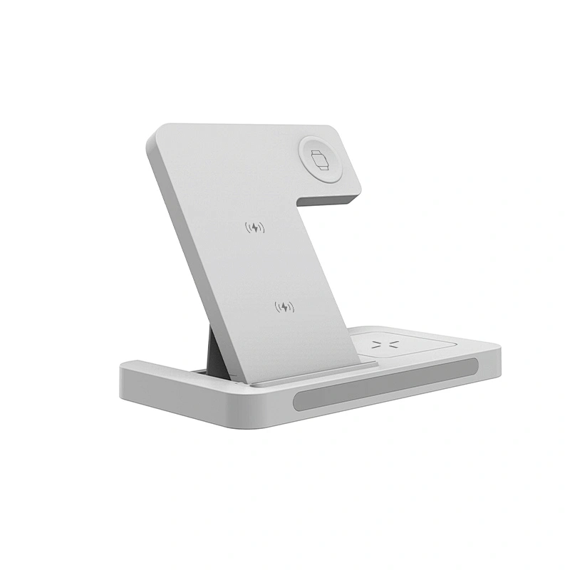 3in1 Foldable Fast Wireless Charger with Touch Night Light
