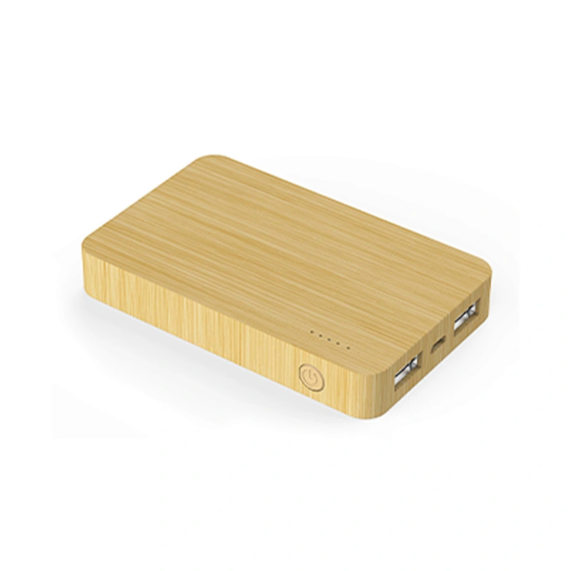 5,000mAh Bamboo Wireless Charging Powerbank