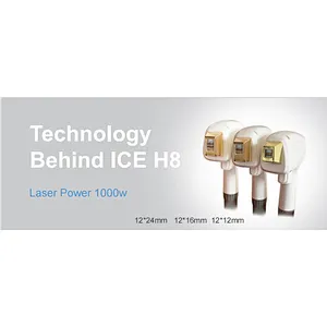 808 diode laser for permanent hair removal double cooling system