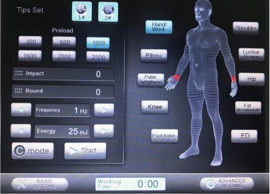 shock wave therapy machine