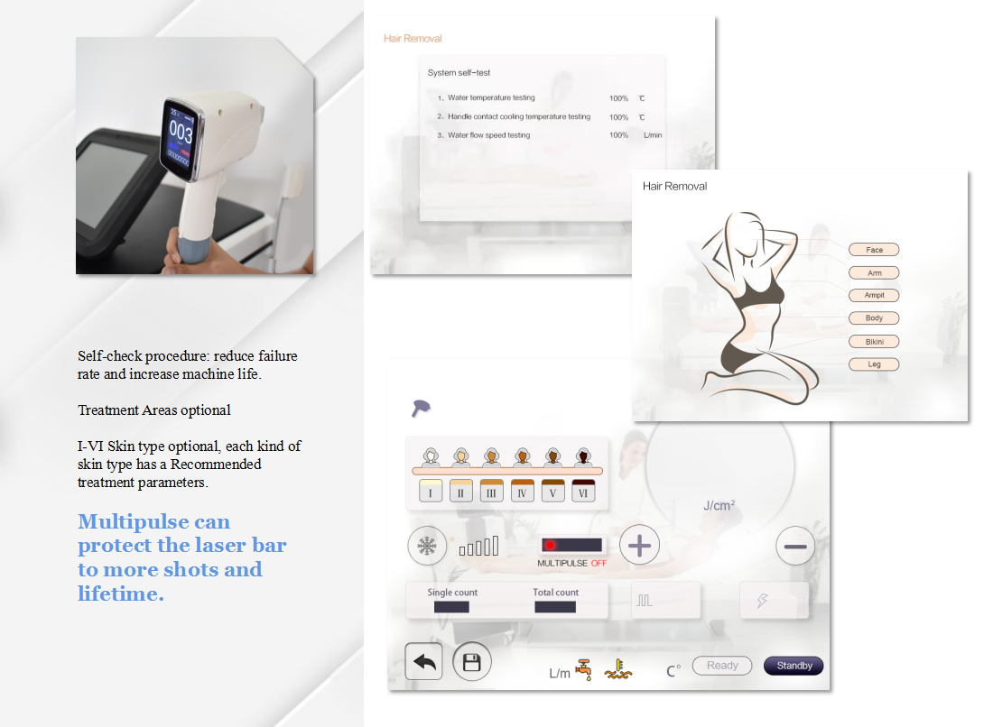 laser hair removal 808 medical diode