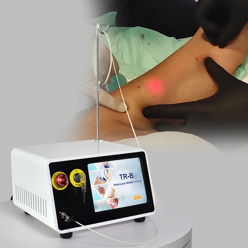 1470nm Facelift Plastic Surgical Body Slimming Diode Laser 980nm Lipolysis Treatment Laser