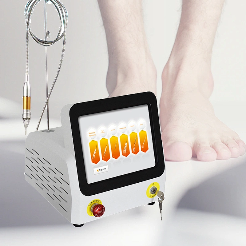 2023 Triangel Laseev Podiatry Laser Therapy  980nm Onychomycosis Nail Fungus Removal Podiatry Laser