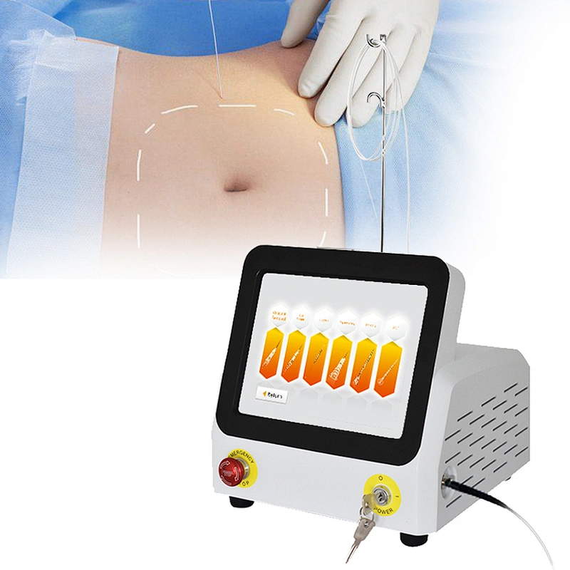 Vaser Liposuction Lipolysis Body Fat Equipment Diode Laser 980nm Body Shaping Slimming Machine
