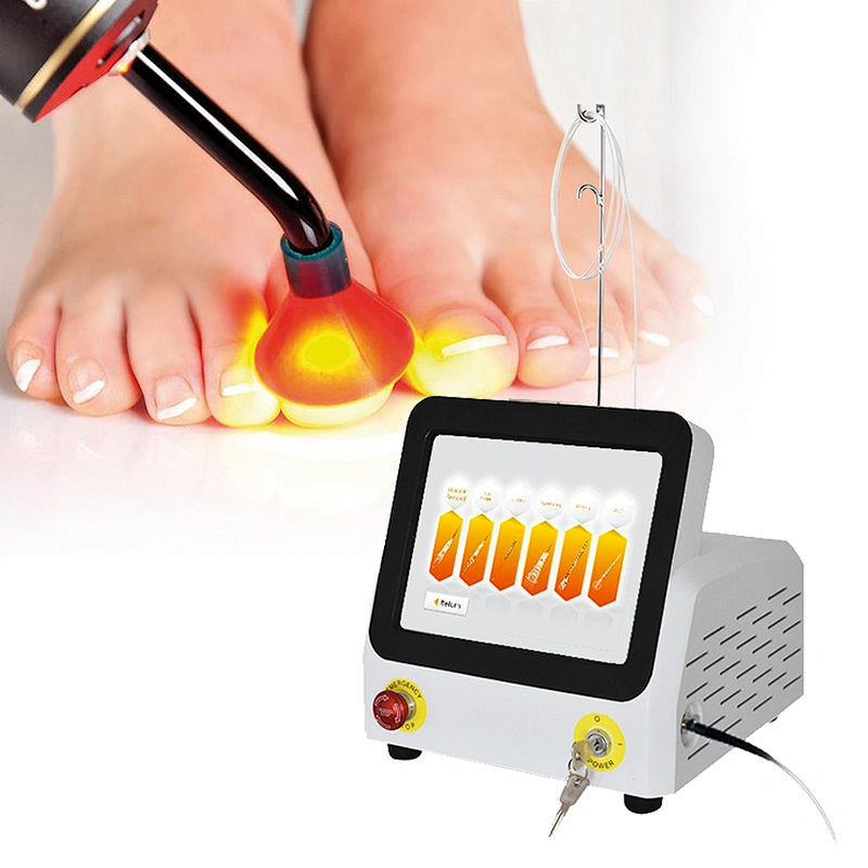 2023 Triangel Laseev Podiatry Laser Therapy  980nm Onychomycosis Nail Fungus Removal Podiatry Laser