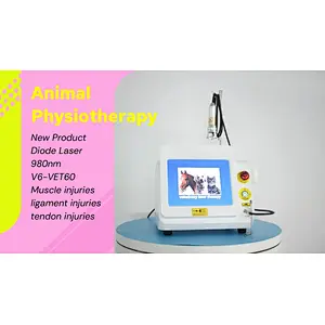 Class IV 980nm Laser Therapy Pet Clinic Animal Veterinary Physical Therapy Laser Equipment