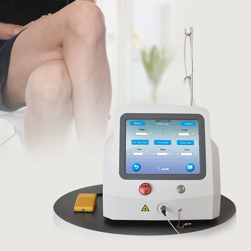 2024 Diode Laser 980 1470 nm 1940nm Laser EVLT Treatment Endovenous Vein Removal Machine