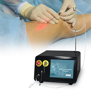 2024 Best Price 1470nm  Diode Laserlaser Varicose Leg Veins Removal Machine for Blood Vessel Wall Burning