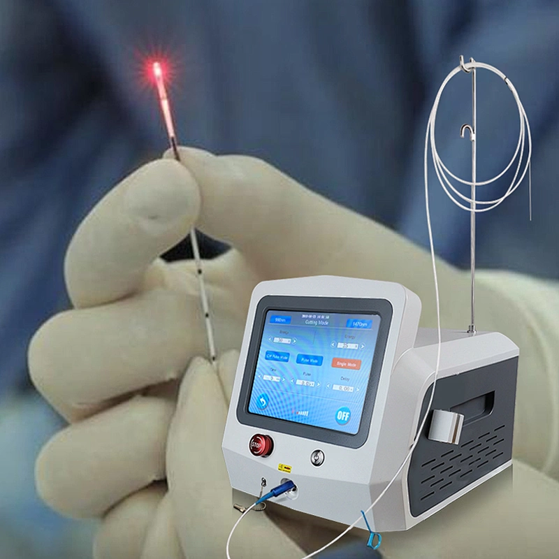 2024 Diode Laser 980 1470 nm 1940nm Laser EVLT Treatment Endovenous Vein Removal Machine