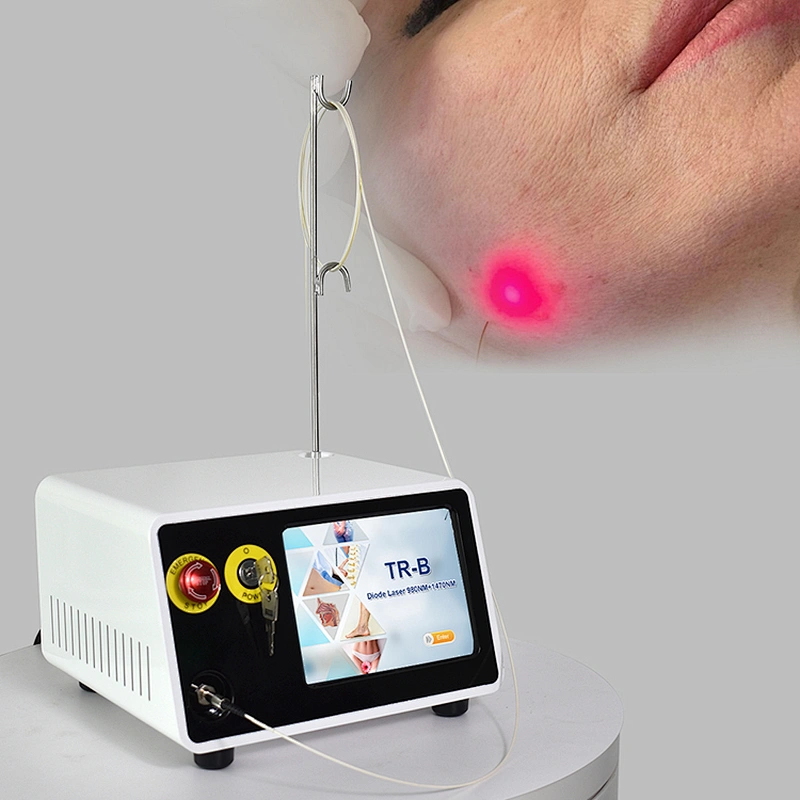 1470nm Facelift Plastic Surgical Body Slimming Diode Laser 980nm Lipolysis Treatment Laser