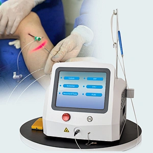 2025 Leg Vein Varicose Removal Machine Treatment EVLT 980nm1470nm Spider Veins Vascular Removal Device