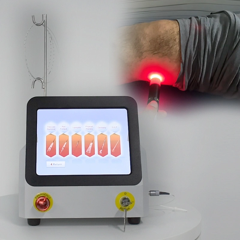 2025 New Upgraded Single Wave 980nm High Power 60W Diode Laser Physiotherapy Pain Relief Equipment