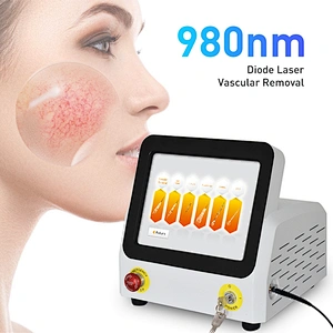 980 nm Laser High Frequency Vascular Removal Machine Laser Vascular Removal Blood Vessels