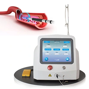 980nm EVLT Varicose Vein Laser Treatment 1470nm Diode Fiber Laser Mini-invasive EVLT Surgery
