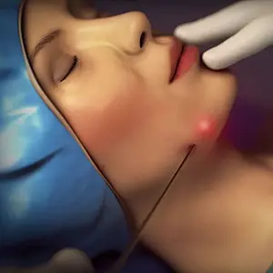 Laser 1470 nm Surgical Liposuction  Face  Laser Lipolysis Machine