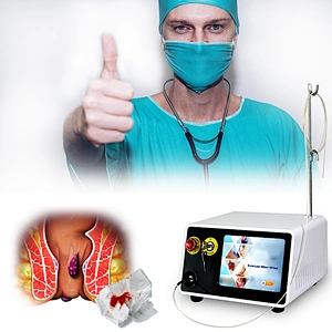Hemorrhoids Treatment Surgery Diode Laser 1470nm With CE Hemorrhoids Laser Anal Fistula Hemorrhoids 980nm Laser