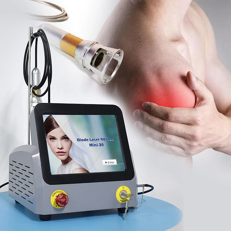 China Hot Sale Laser Physiotherapy Pain Relief 980nm Diode Laser Machine
