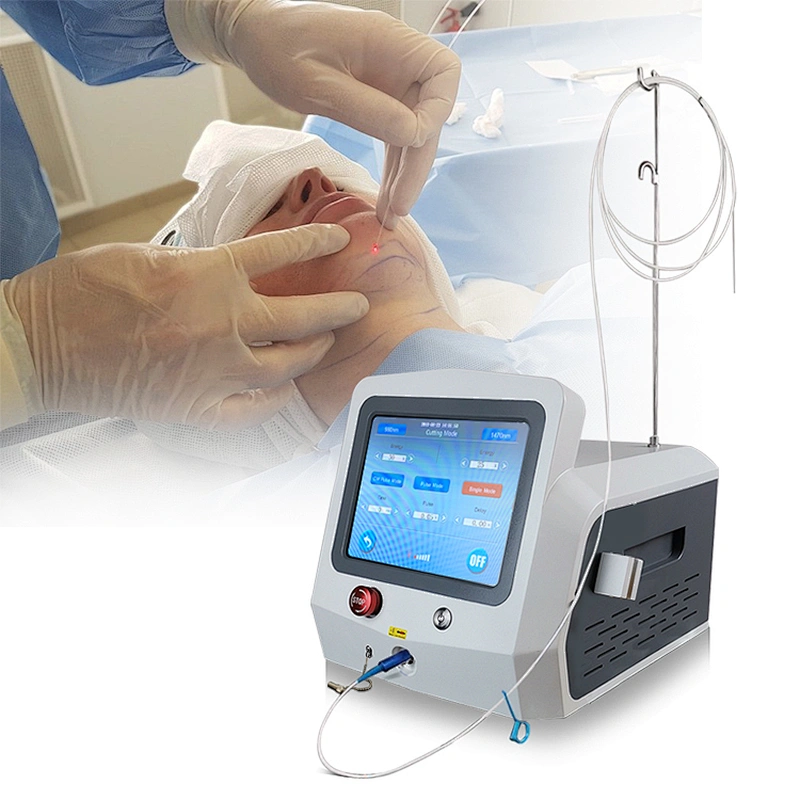 Medical Professional Laser Machine 980nm 1470nm Diode Laser Lipolysis Liposuction Endolaser Surgery
