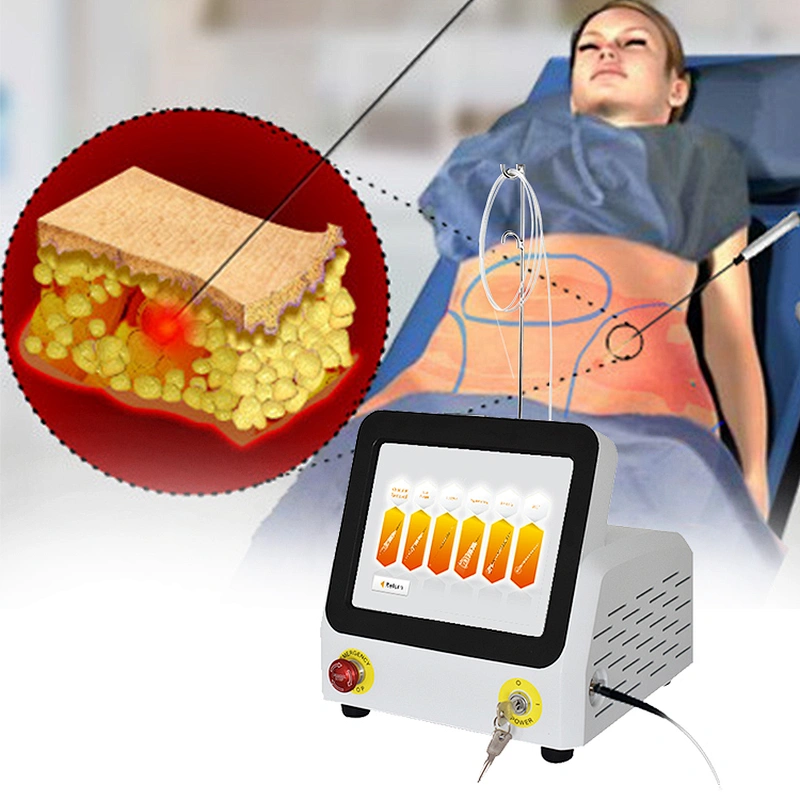980nm Diode Laser Fat Removal Lipolysis Laser Liposuction Surgical Equipment/body Shaping Slimming Machine