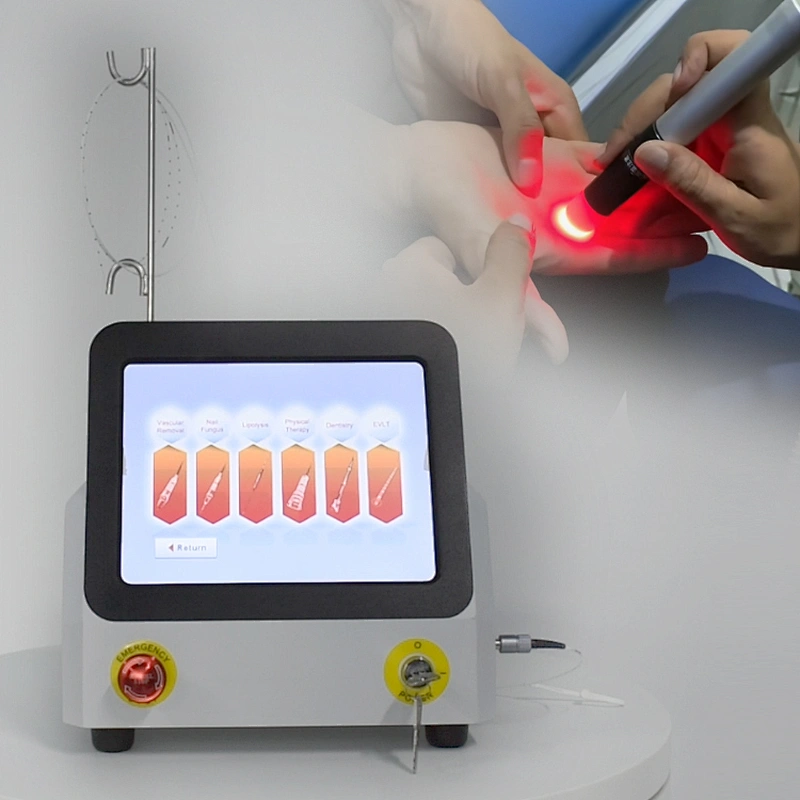 Class IV 60w Fisioterapia Therapy Pain Relief Machine High Power Diode Laser 980nm Physiotherapy Back Pain Device