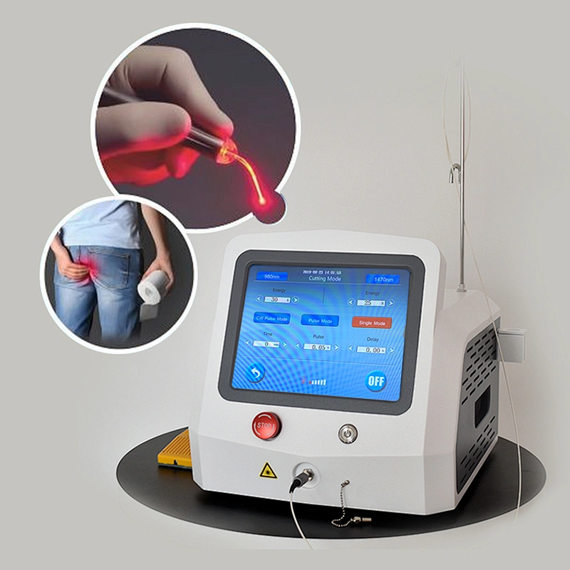 Surgery Laser System Soft Tissue Cutting ENT 980nm 1470nm Ent Laser Machine