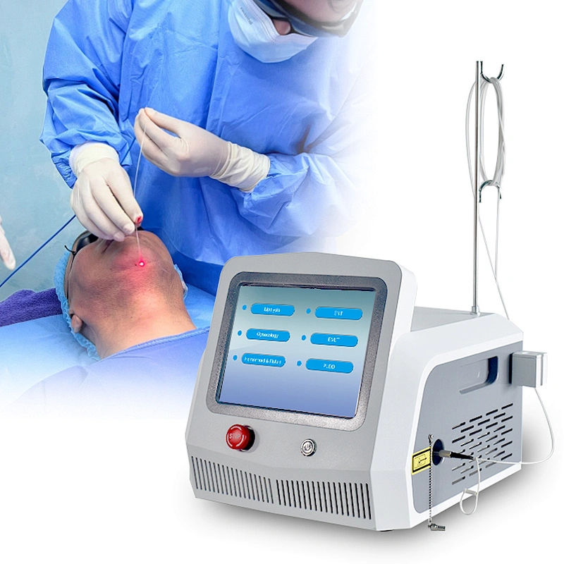 Tazlaser Laseev Por Diode Laser 980nm1470nm Lipolysis Slimming Fat Removal Double Chin Endolaser Liposuction Machine