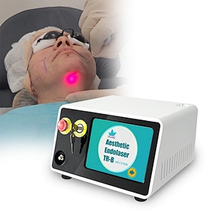 980nm 1470nm Portable Diode Laser Liposuction Machine Lipolysis Skin Tighten Endolaser for Facial Lifting