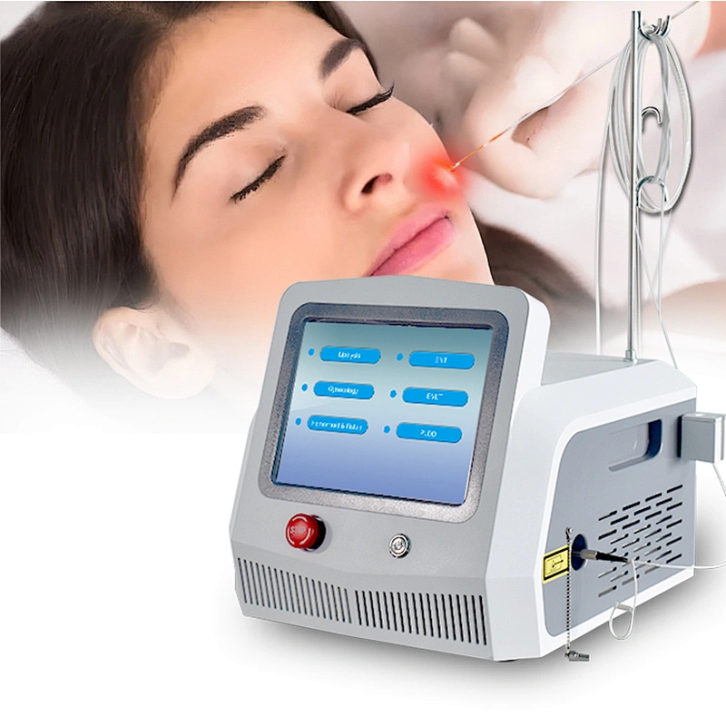Portable Triangel Endolaser Lipolysis Liposuction Machine Laser Fat Reduction Skin Rejuvenation Face Lifting 980nm 1470nm