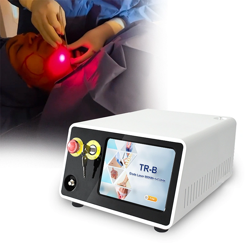 Laser Lipolysis 30w 980nm 1470nm Double Wave Laser Diode Liposuction Endolaser Fecelift Machine