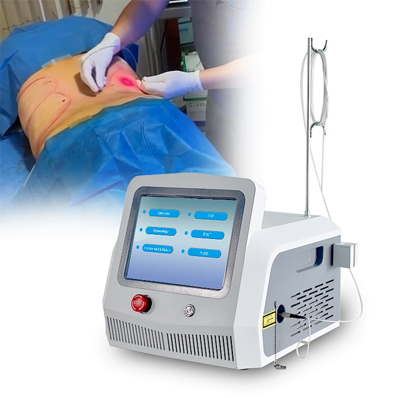Tazlaser Laseev Por Diode Laser 980nm1470nm Lipolysis Slimming Fat Removal Double Chin Endolaser Liposuction Machine