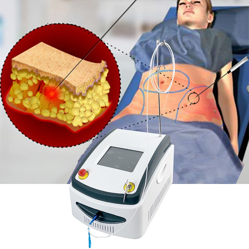 Triangel Laser Yaser 980nm 60w Lipolysis Laser Skin Face Lifting Machine