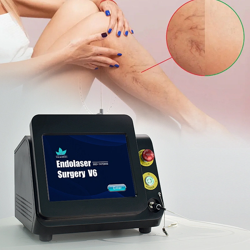 New Laser 1470nm Varicose Veins EVLT 1470 nm Diode Laser Therapy Machine