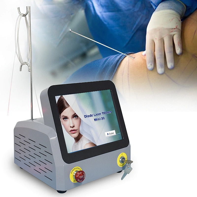 Laser Energy Minimally Invasive 60W 980nm Laser Lipolysis Lift Nonsurgical Fat Reduction Machine