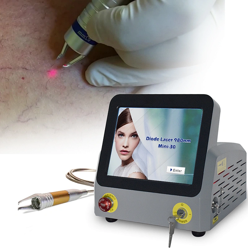 2024 New Deslgn Class IV 980nm Dlode Laser Machine for Spider Vein Vascular Removal