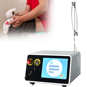 TRIANGEL Diode Laser 980nm1470nm Hemorrhoids Surgical Removal Device for Pilonidal Sinus/Hemorrhoids Treatment