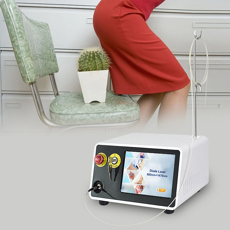980 1470nm Surgery Proctology Laser Anal Fistula Hemorrhoids Surgery Proctology Laser Equipment