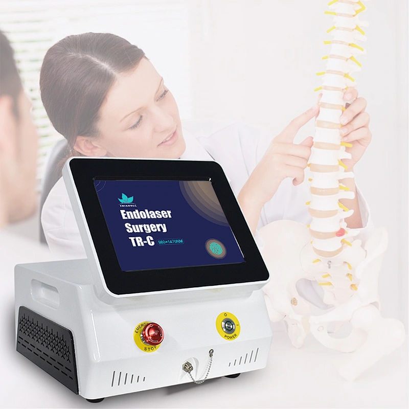 Professional Medical Instruments PLDD Percutaneous 980nm1470nm Laser Equipment Treat Intervertebral Disc Herniation