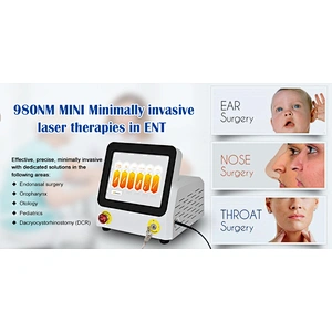 2024 Newest Class IV  980nm  Diode Laser Ear Nose Throat Minimally Surgical Instrument for ENT