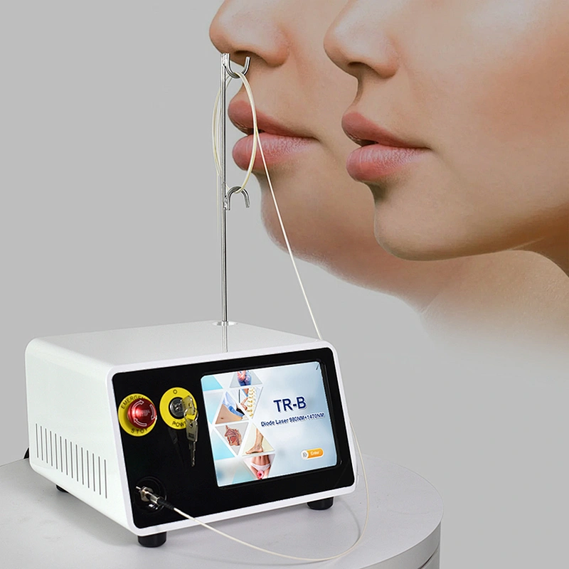 Newest 980nm 1470nm 30W+17W  Lipolysis Surgery Slimming 980nm  Bare Fiber Diode Laser Machine