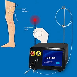EVLT High Quality 1470nm 12W Mini-invasive Evlt Medical Fiber Diode Laser Machine