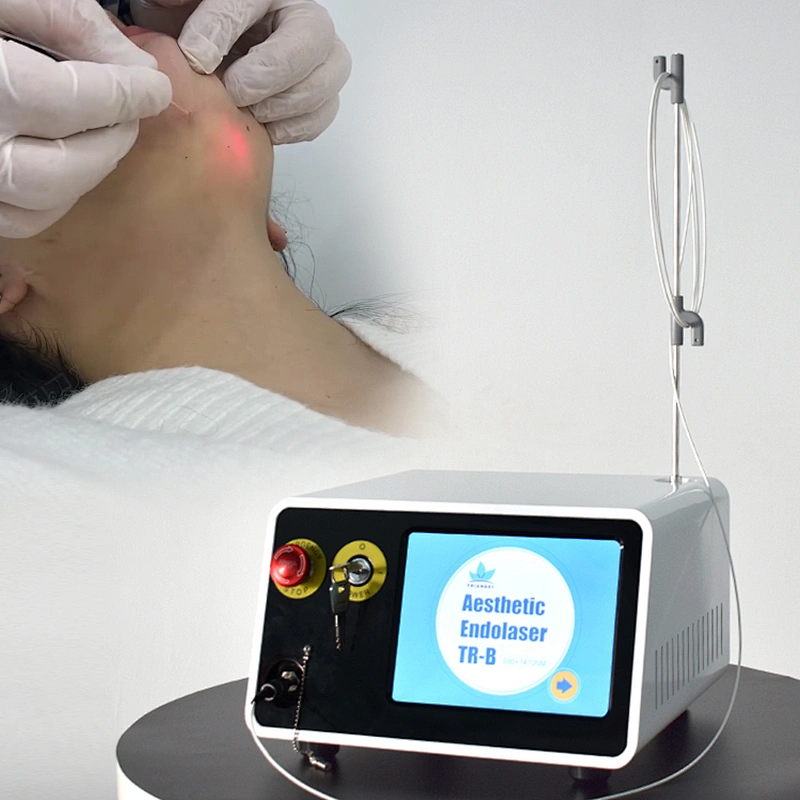2025 Newest 980nm 1470nm Medical Diode Laser Vaser Liposuction Machine Endolaser Facial Lifting/Remove a Double Chin