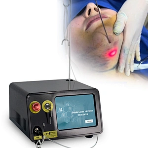 1470nm Endolaser Face Lift Liposuction Machine Diode Laser Fat Removal Remove a Double Chin Lipolysis Laser Equipment