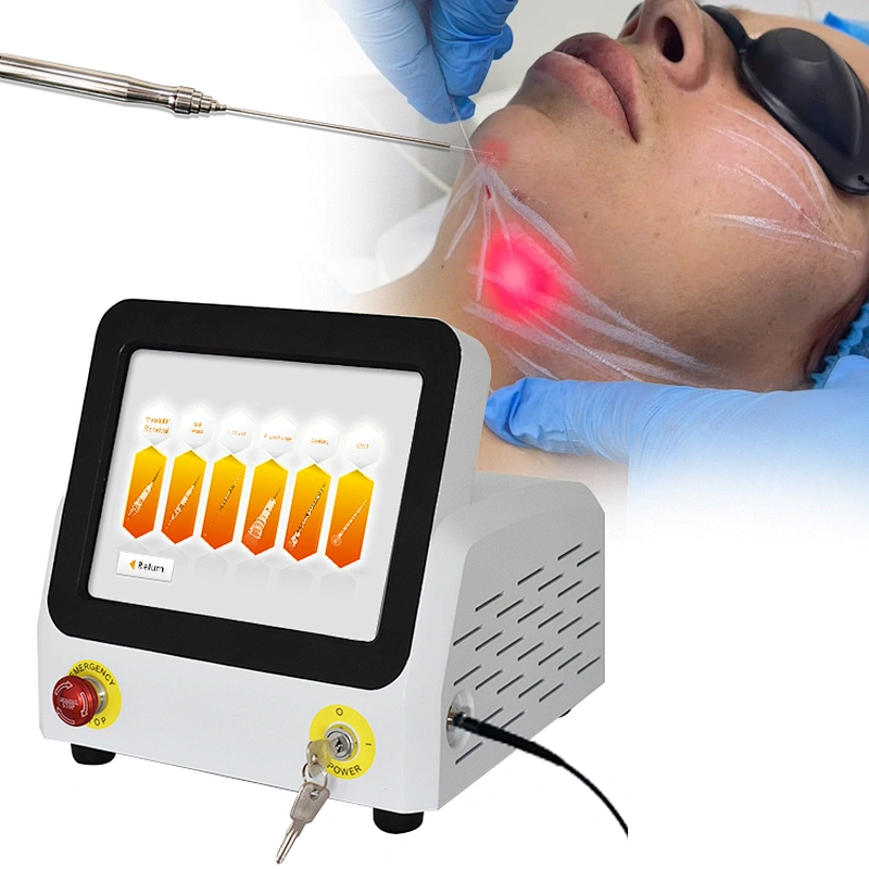 Triangel Laser Lipolysis 980nm Medical Liposuction Machine Endo Laser Fat Melting Lift Facial Equipment