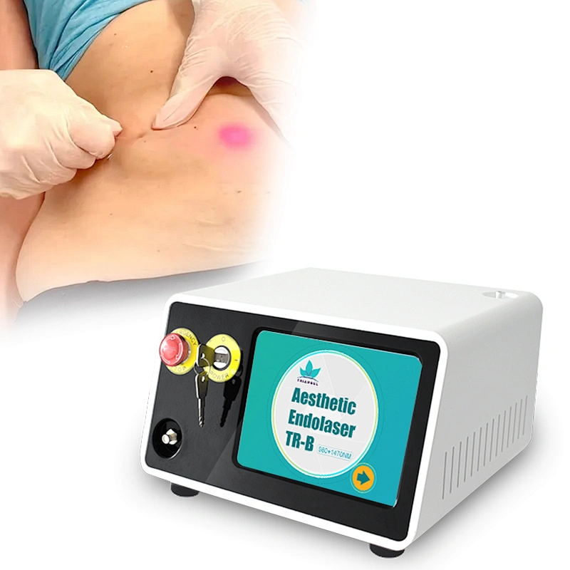 Fiberlifting Lipolysis Surgical Equipment 980nm+1470nm Diode Laser Liposuction Endolaser Lifting