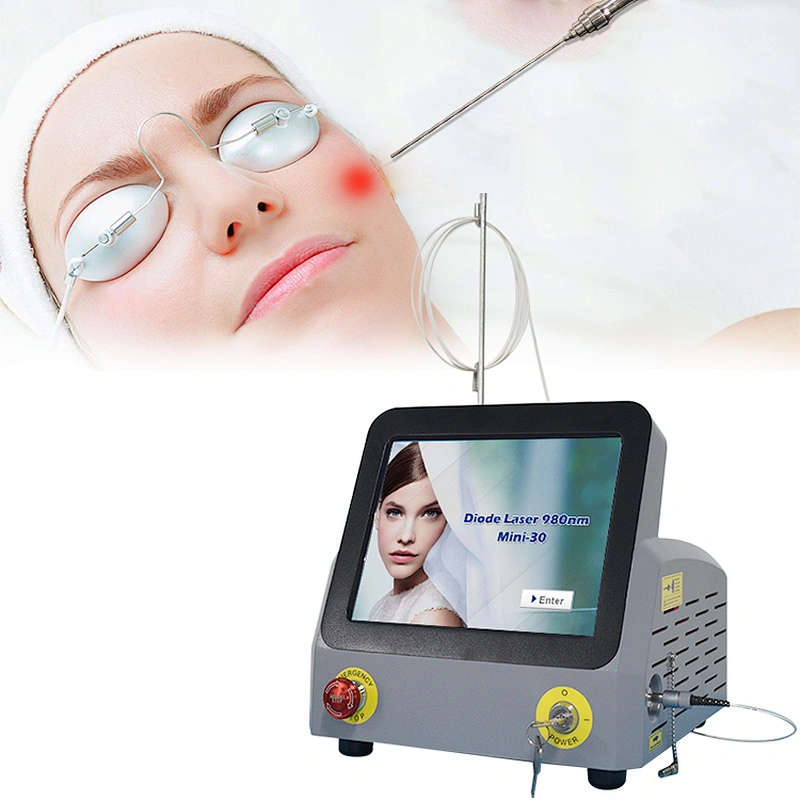 New 980nm Lipolysis Facial Lifting Endolaser Diodo Device Plastic Surgery Fiber Laser Beauty Machine