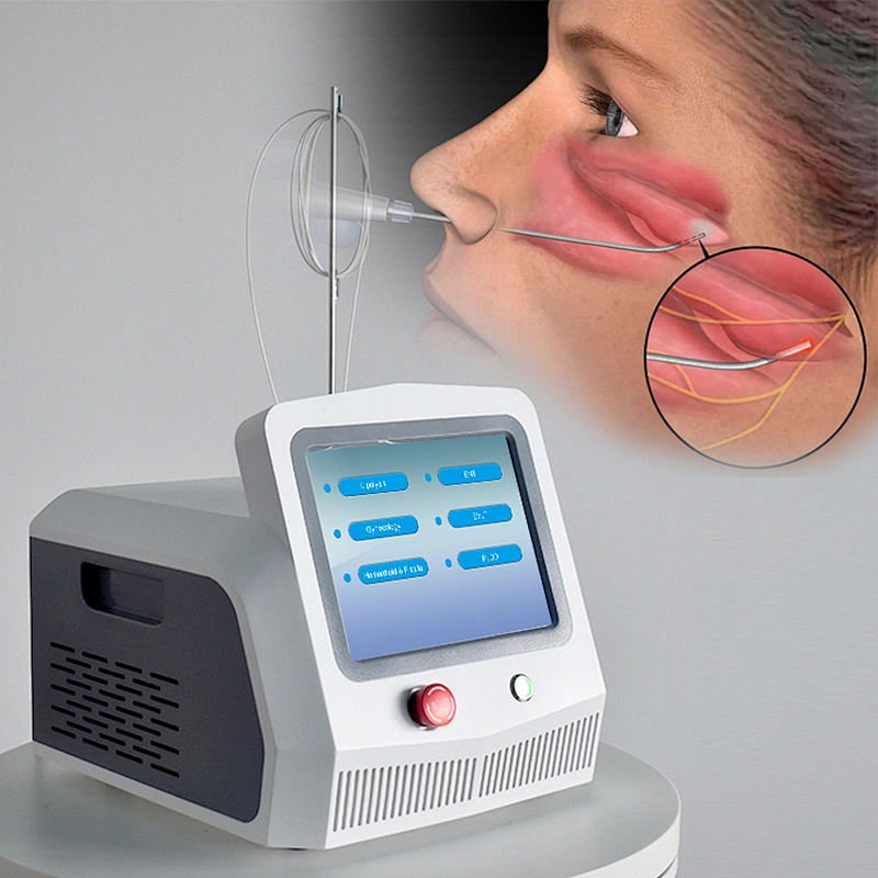 2025 Newest Laser 980nm+1470nm ENT Otolaryngology Surgical Treatment Instrument